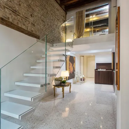 Lejlighed Italiahaus - Ca' Olivo Loft With Canal View In Rialto