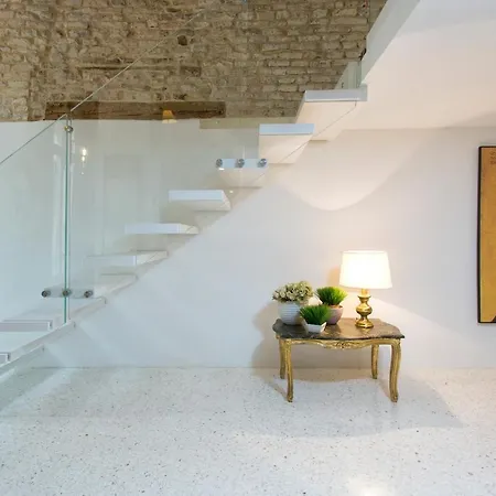 Lejlighed Italiahaus - Ca' Olivo Loft With Canal View In Rialto Venedig