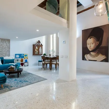 Italiahaus - Ca' Olivo Loft With Canal View In Rialto Lejlighed *